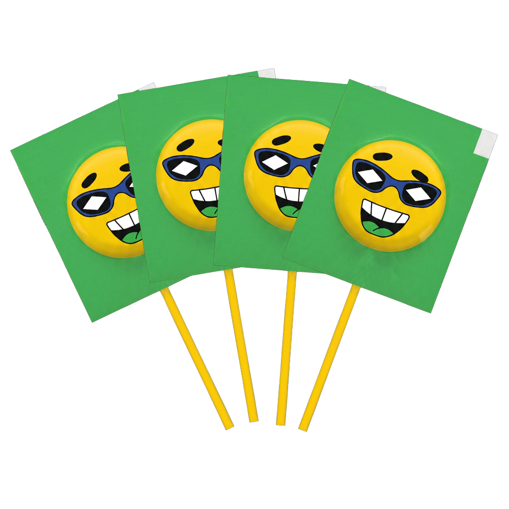 Pirulito Zero Açúcar - Sabor Abacaxi com Hortelã - Pack 4 Pouches (16 Unidades)