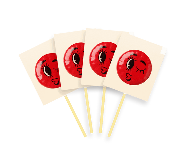 Ticky Morango Cream — 4 pouches